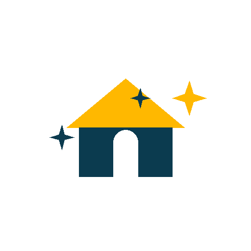 Chicago Residential Cleaning logo emblem